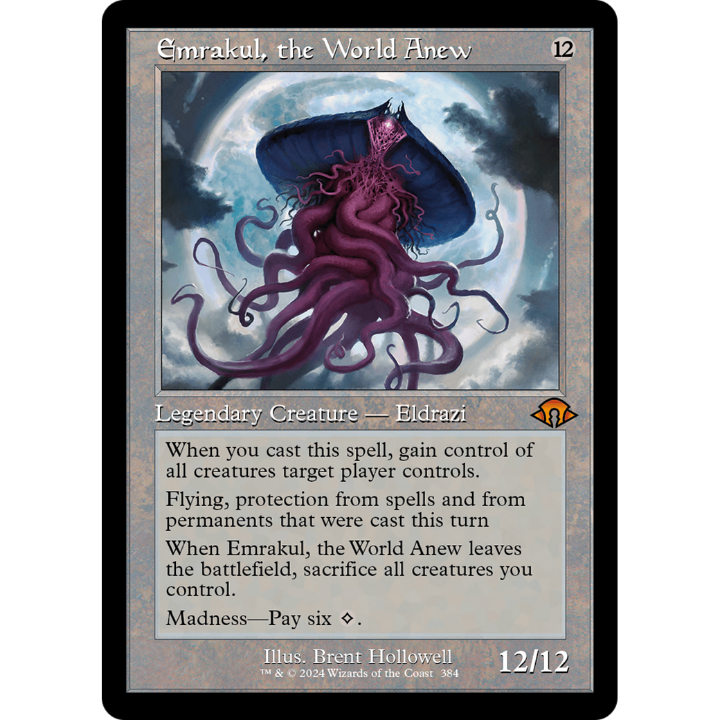 Emrakul, the World Anew (MH3-384) - Modern Horizons 3 Foil