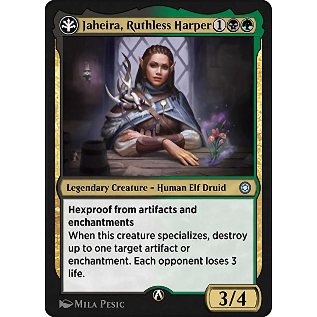 Jaheira, Ruthless Harper (HBG-16B) - Alchemy Horizons: Baldur's Gate