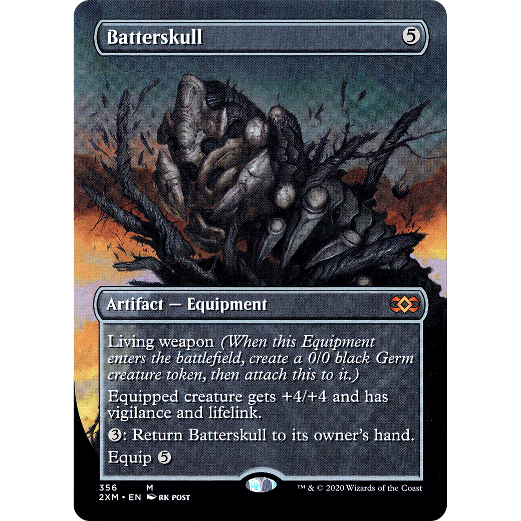 Batterskull (Borderless) (2XM-356) - Double Masters (Borderless)