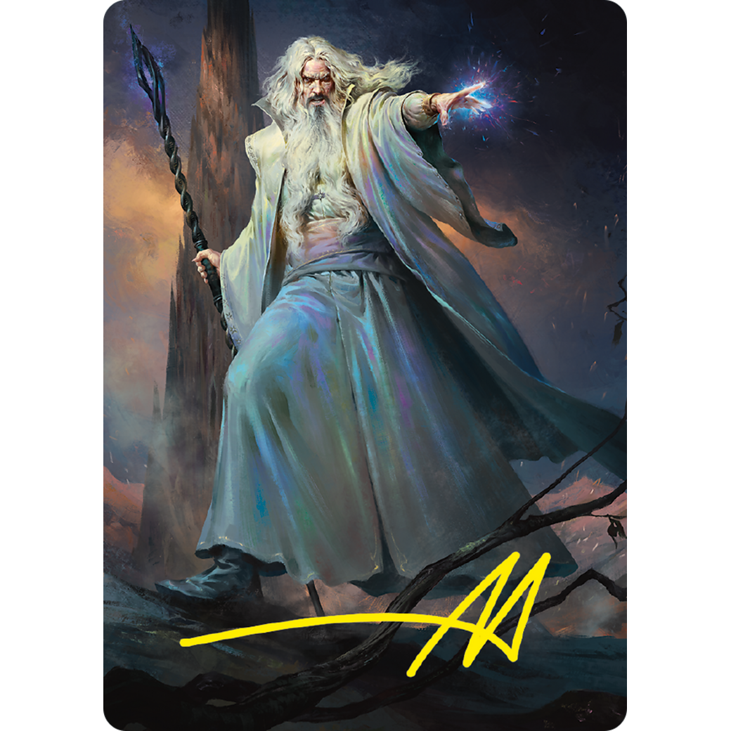 Saruman of Many Colors // Saruman of Many Colors (ALTR-020) - Tales of Middle-earth Art Series (Borderless)