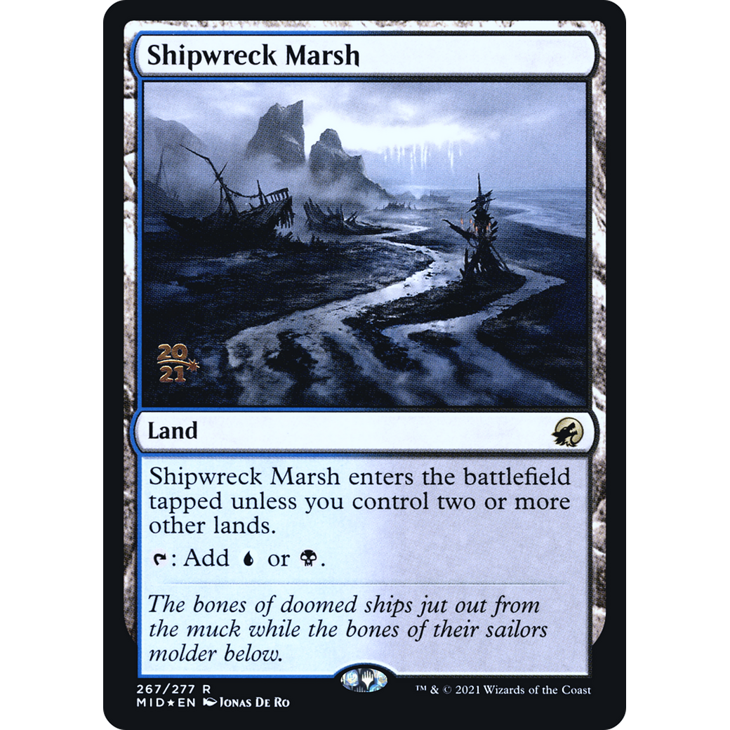 Shipwreck Marsh (PRE-267) - Innistrad: Midnight Hunt Promos Foil