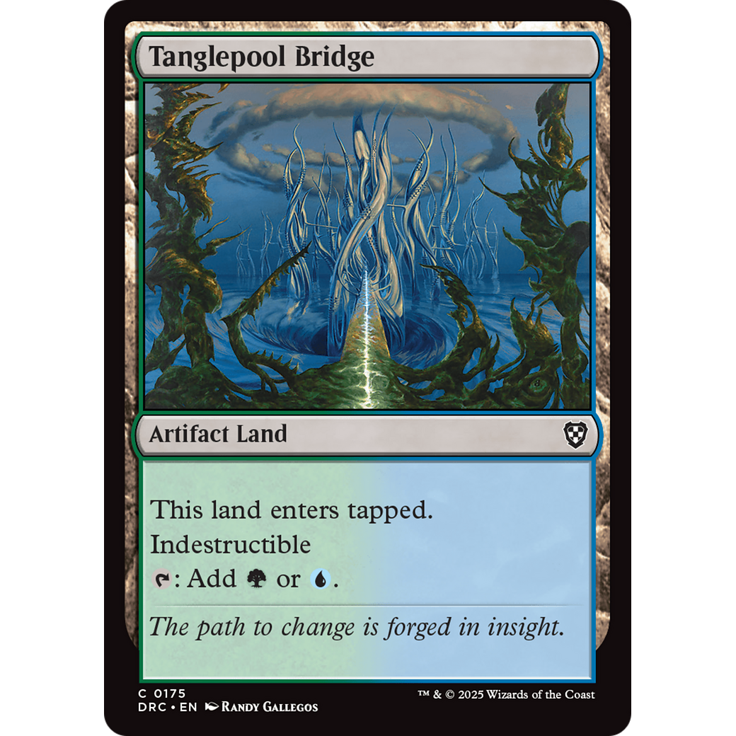 Tanglepool Bridge (DRC-175) - Commander: Aetherdrift Foil