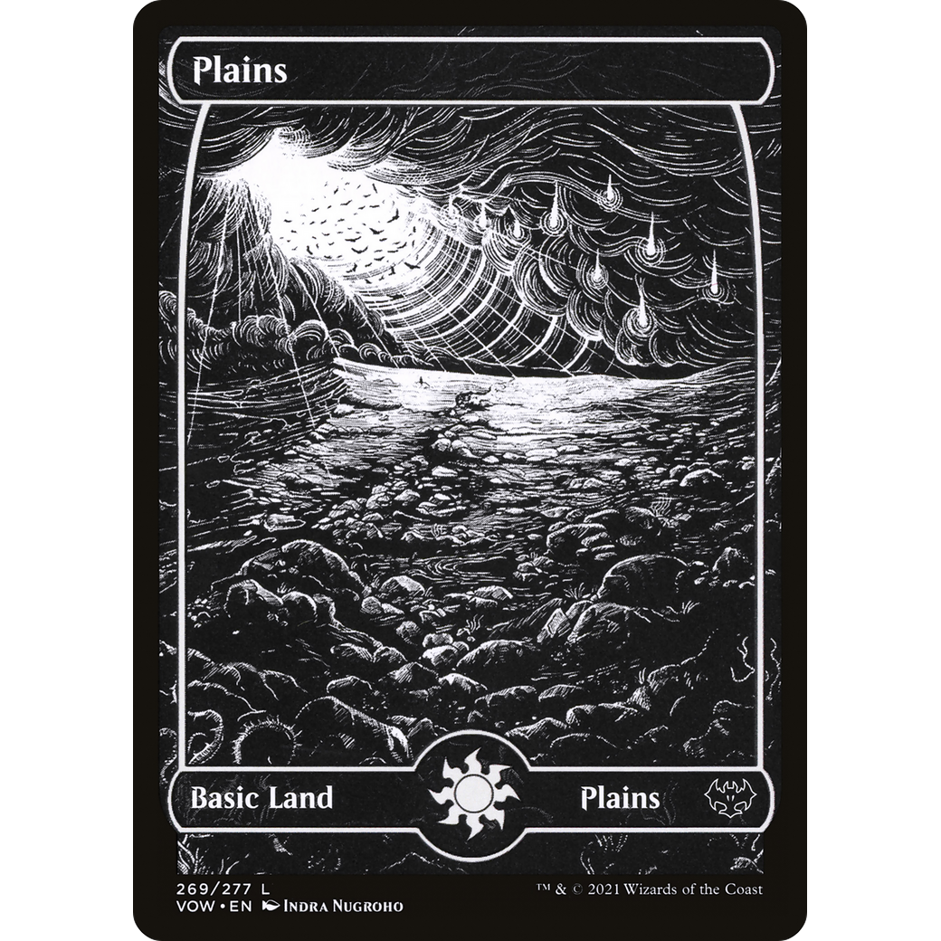 Plains (269) (VOW-269) - Innistrad: Crimson Vow: (Showcase) Foil