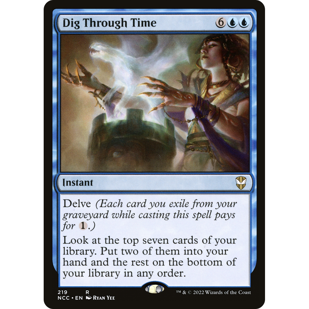 Dig Through Time (NCC-219) - New Capenna Commander