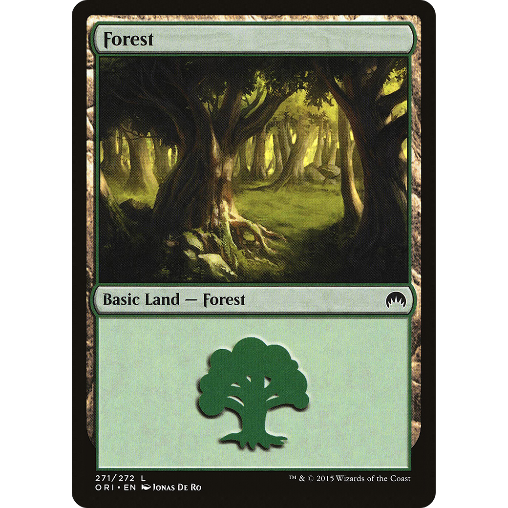 Forest (271) (ORI-271) - Magic Origins Foil