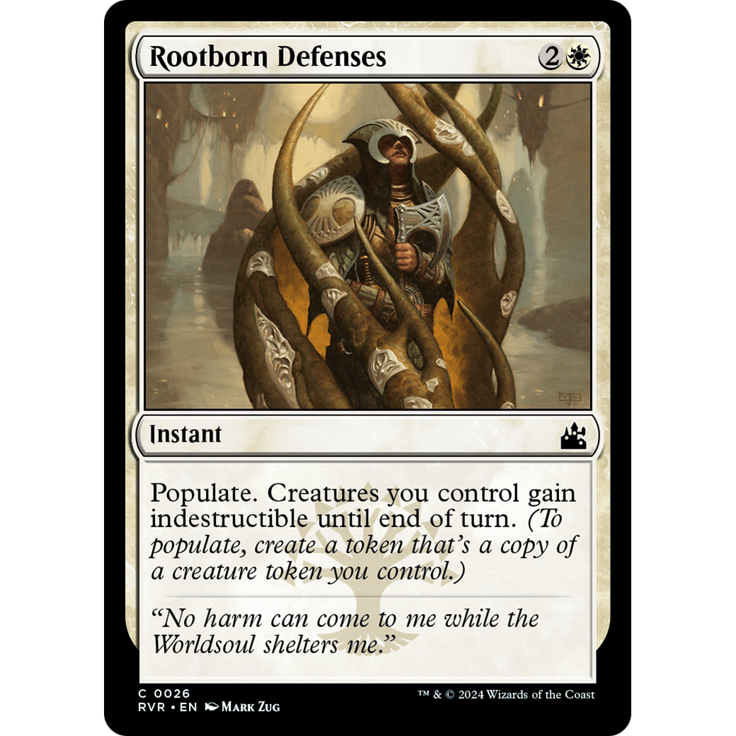 Rootborn Defenses (RVR-026) - Ravnica Remastered