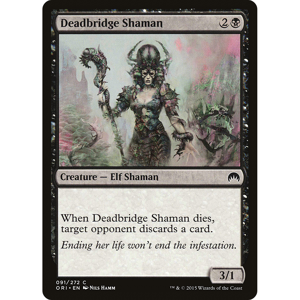 Deadbridge Shaman (ORI-091) - Magic Origins Foil