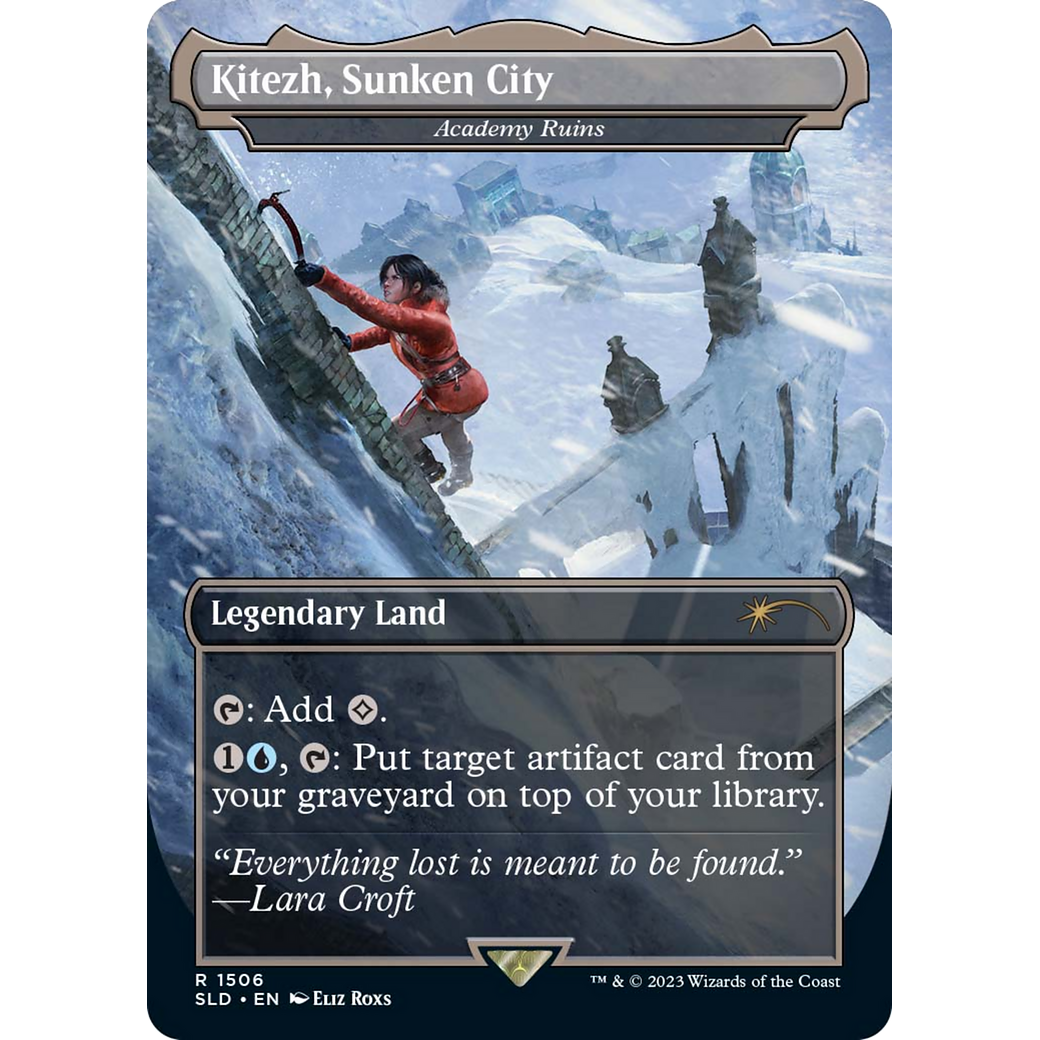 Kitezh, Sunken City - Academy Ruins (SLD-1506) - Secret Lair Drop / Kitezh, Sunken City (Borderless)