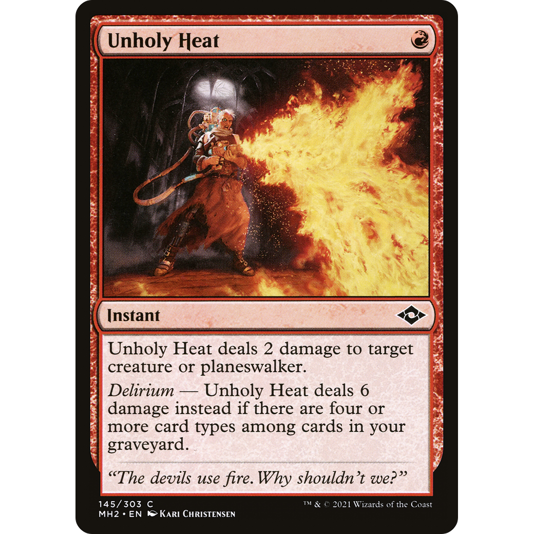 Unholy Heat (MH2-145) - Modern Horizons 2