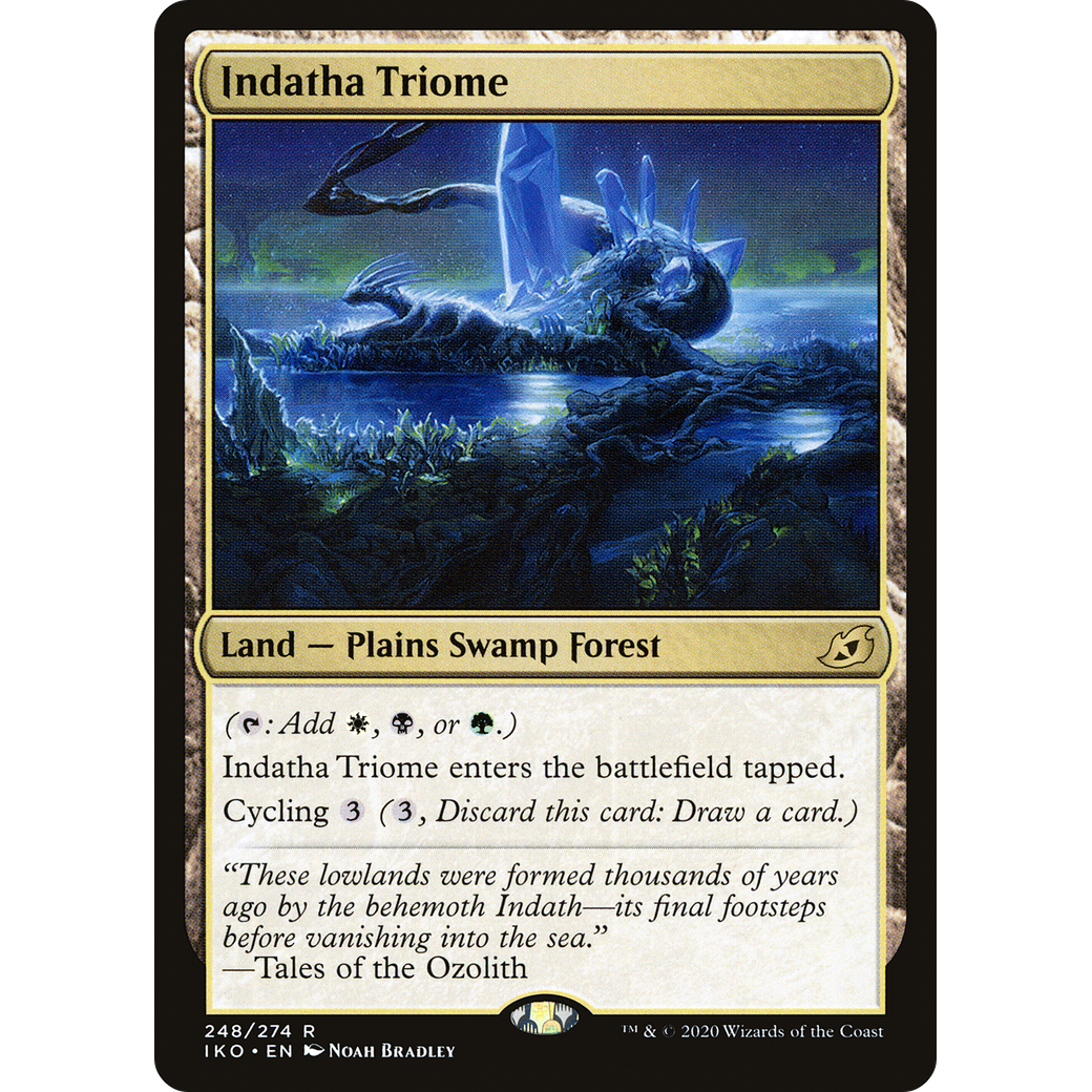 Indatha Triome (IKO-248) - Ikoria: Lair of Behemoths Foil