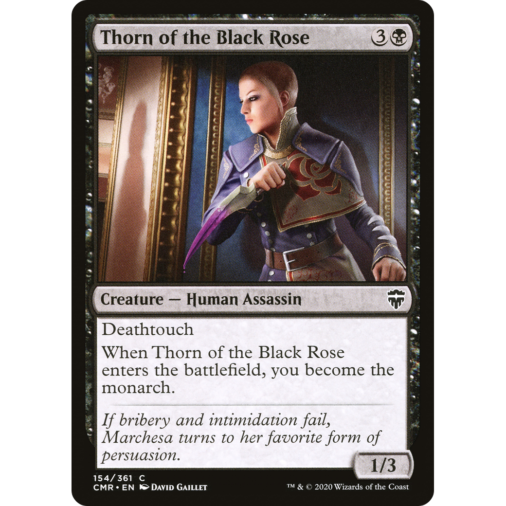 Thorn of the Black Rose (CMR-154) - Commander Legends