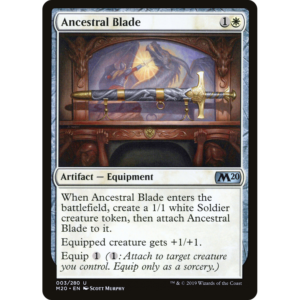 Ancestral Blade (M20-003) - Core Set 2020