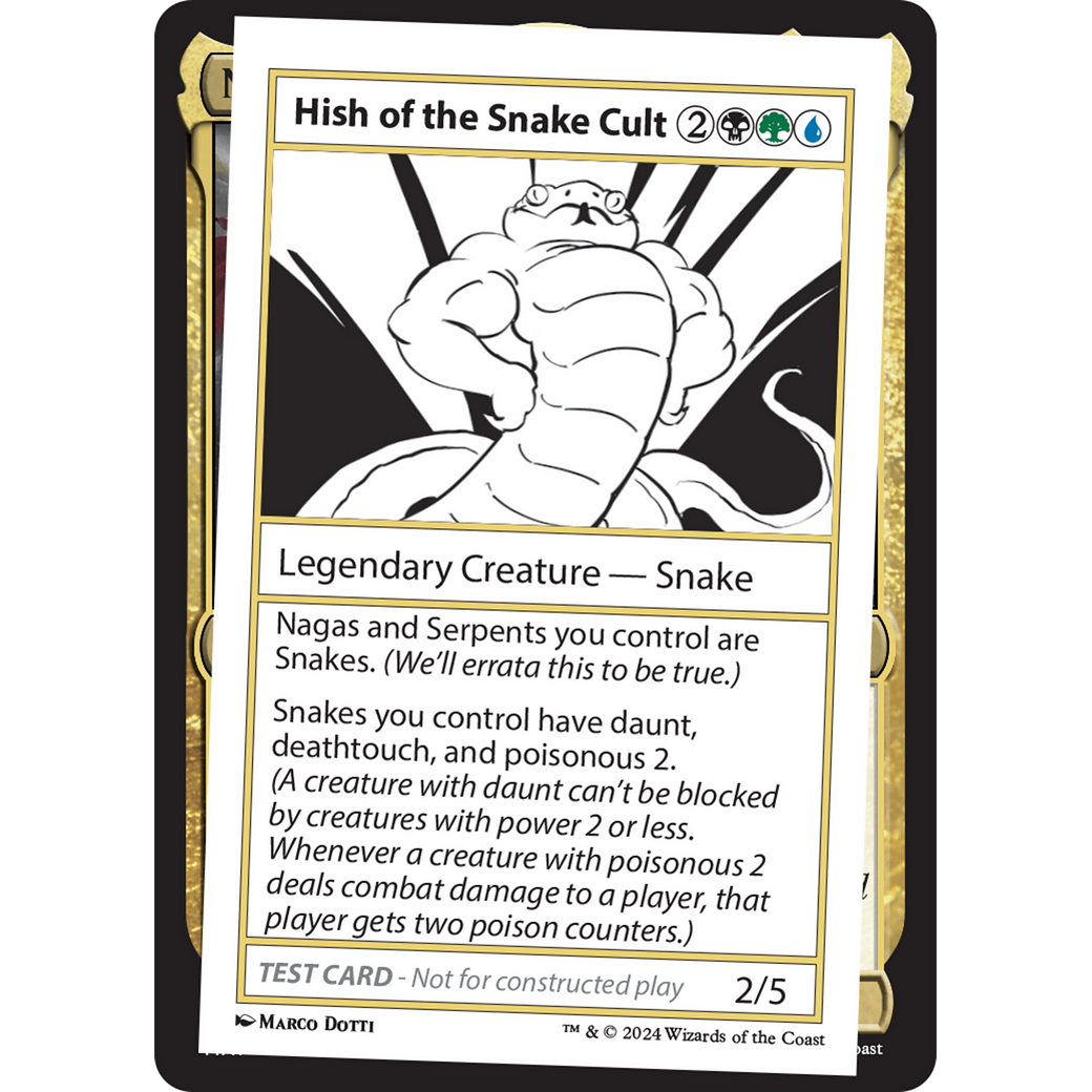 Hish of the Snake Cult (MB2PC-) - Mystery Booster 2