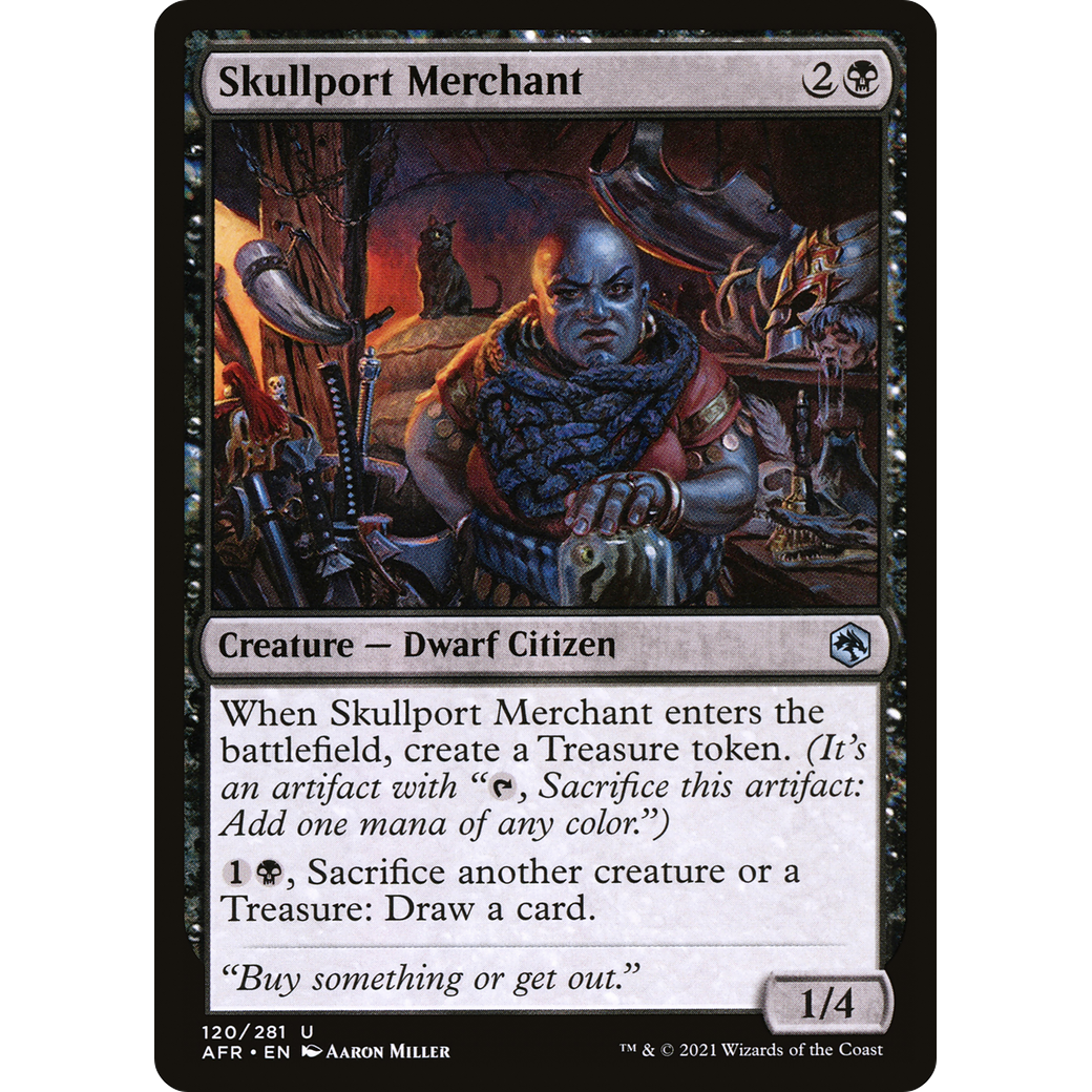 Skullport Merchant (AFR-120) - Adventures in the Forgotten Realms
