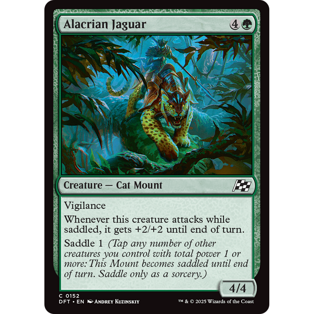 Alacrian Jaguar (DFT-152) - Aetherdrift Foil