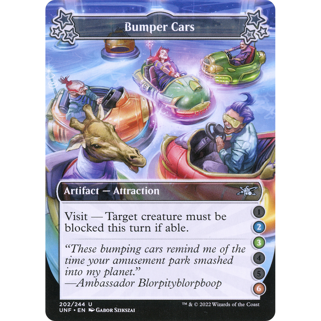 Bumper Cars (2-3-6) (UNF-202) - Unfinity Foil