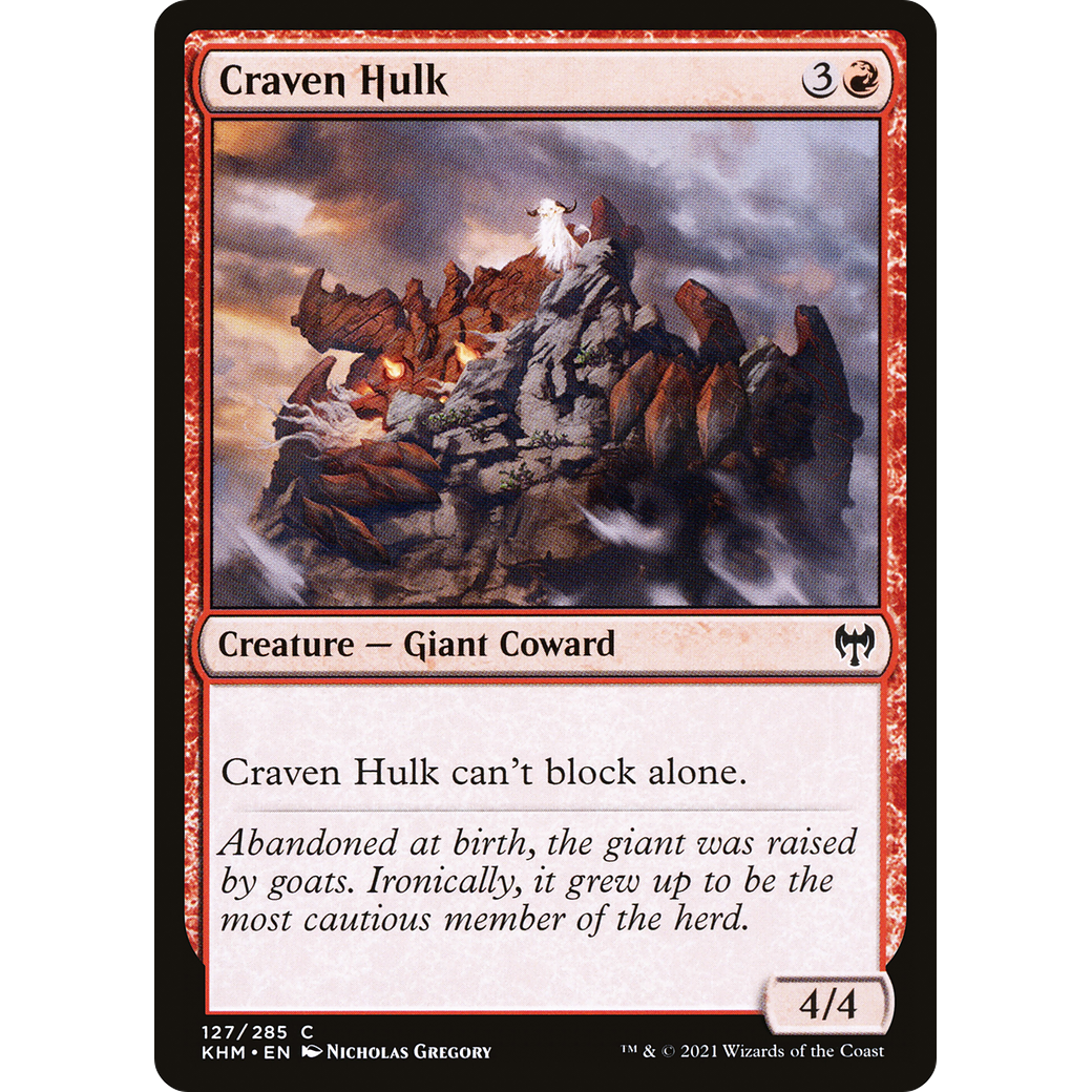 Craven Hulk (KHM-127) - Kaldheim Foil