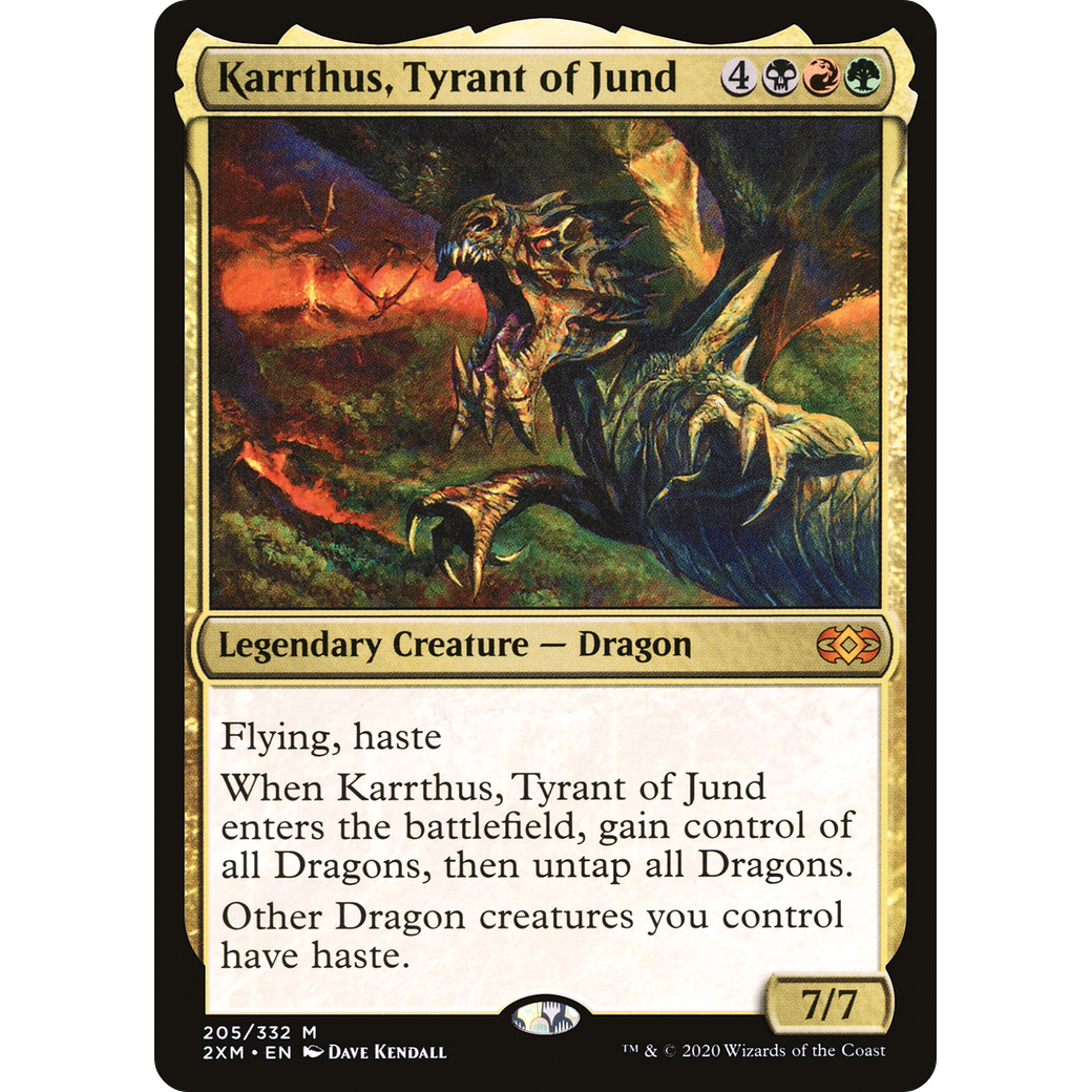 Karrthus, Tyrant of Jund (2XM-205) - Double Masters