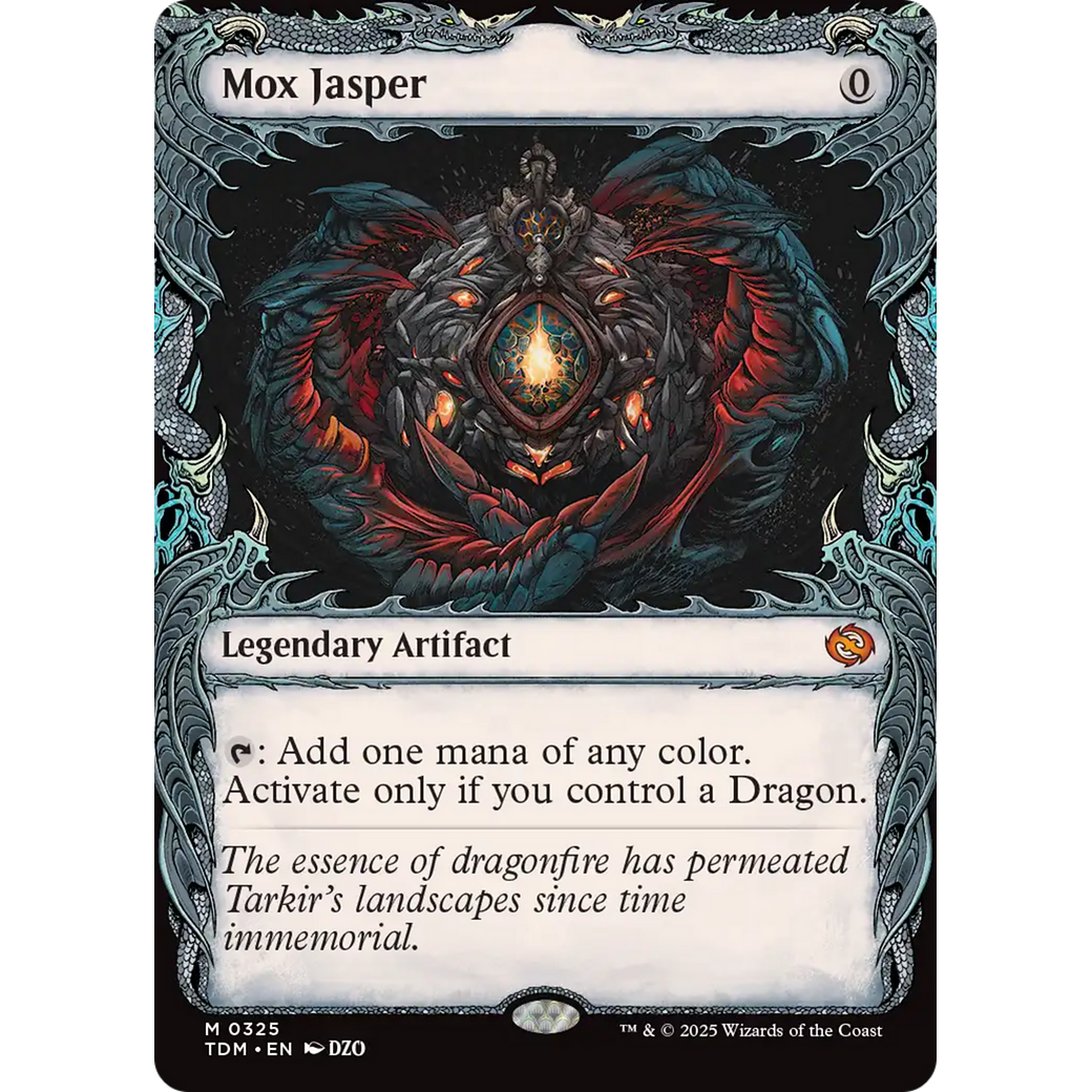 Mox Jasper (TDM-325) - Tarkir: Dragonstorm: (Showcase) Foil