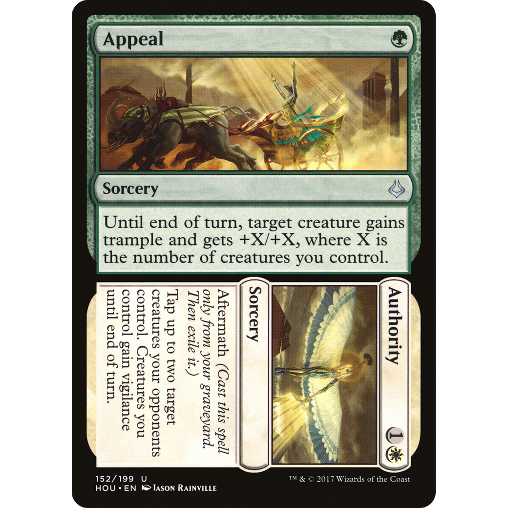 Appeal // Authority (HOU-152) - Hour of Devastation Foil