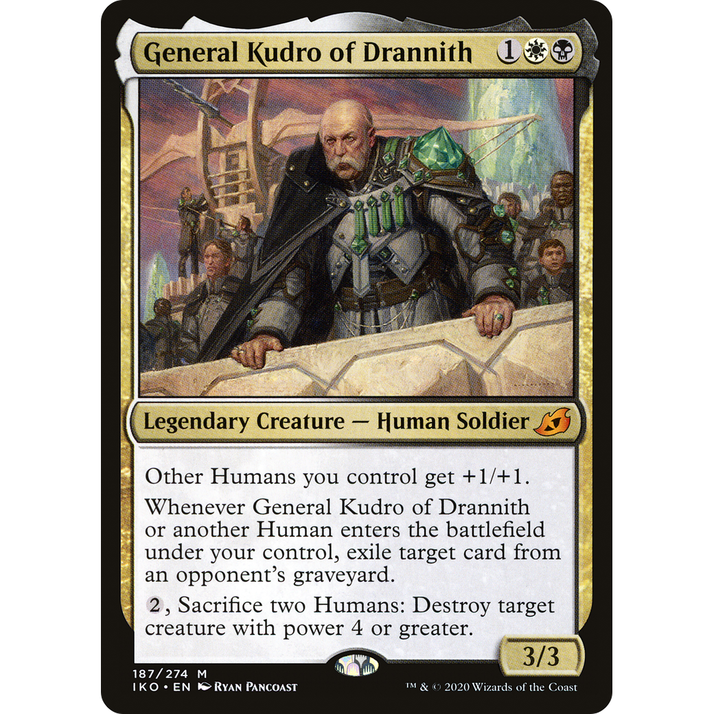 General Kudro of Drannith (IKO-187) - Ikoria: Lair of Behemoths Foil