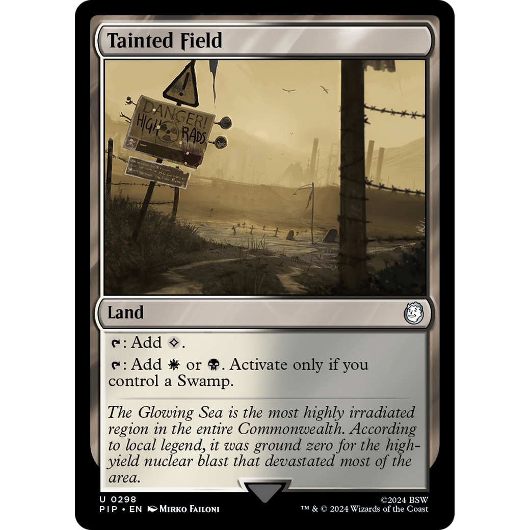 Tainted Field (PIP-298) - Fallout Foil