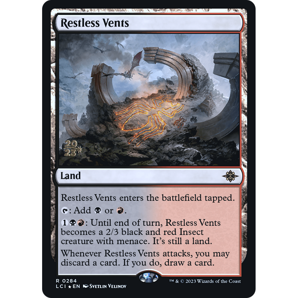 Restless Vents (PRE-284S) - The Lost Caverns of Ixalan Promos Foil