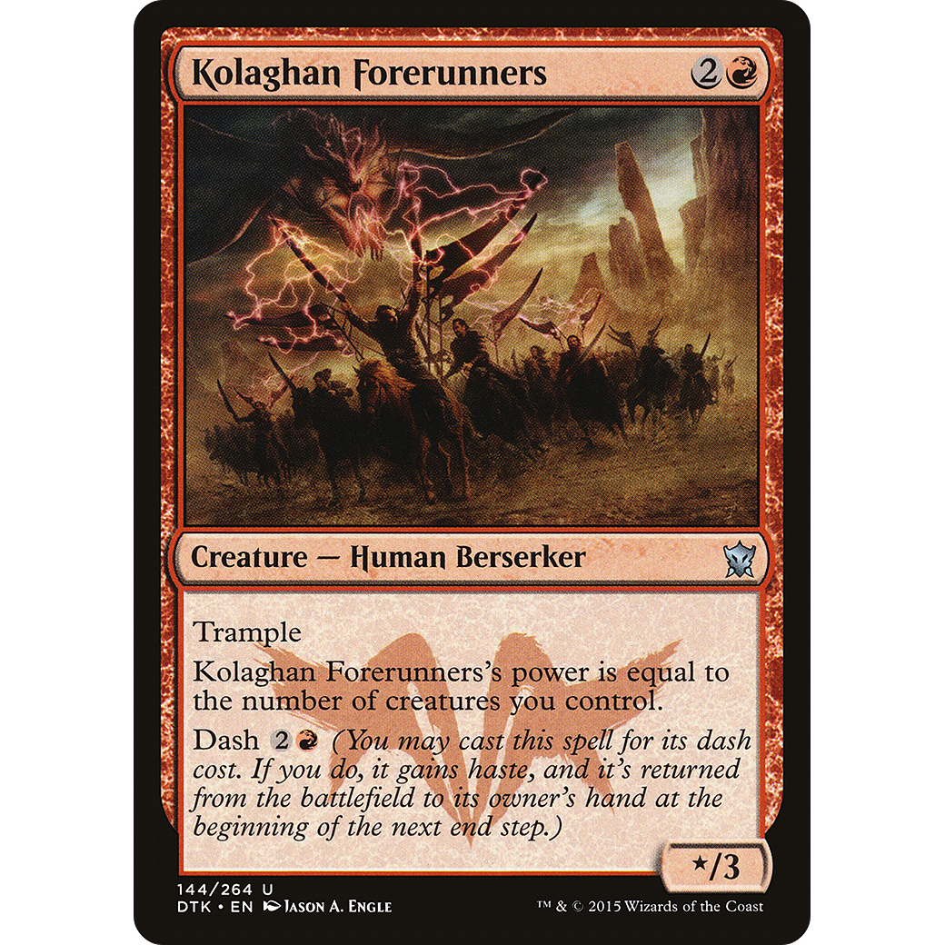 Kolaghan Forerunners (DTK-144) - Dragons of Tarkir
