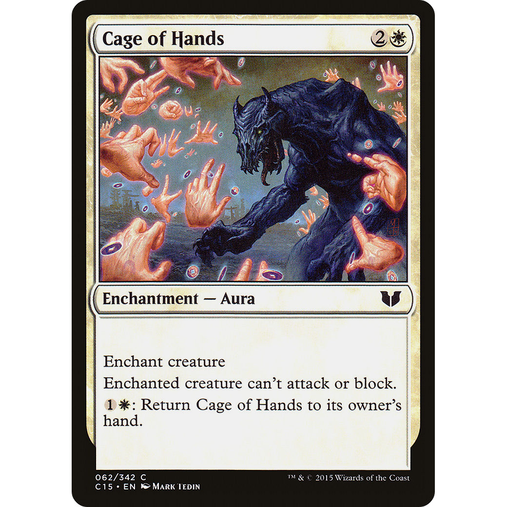Cage of Hands (C15-062) - Commander 2015