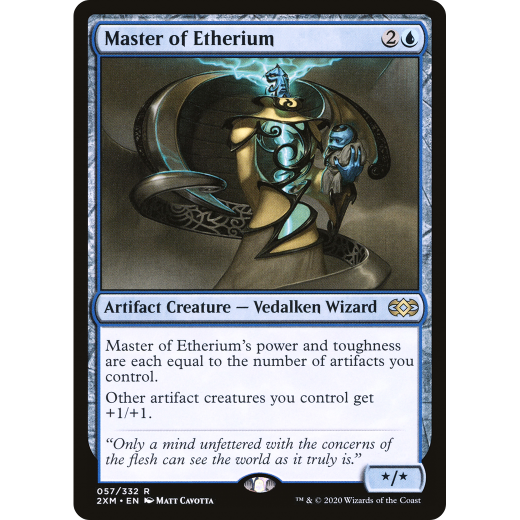 Master of Etherium (2XM-057) - Double Masters Foil
