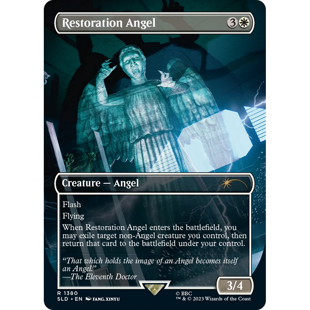 Restoration Angel (SLD-1380) - Secret Lair Drop (Borderless) Foil