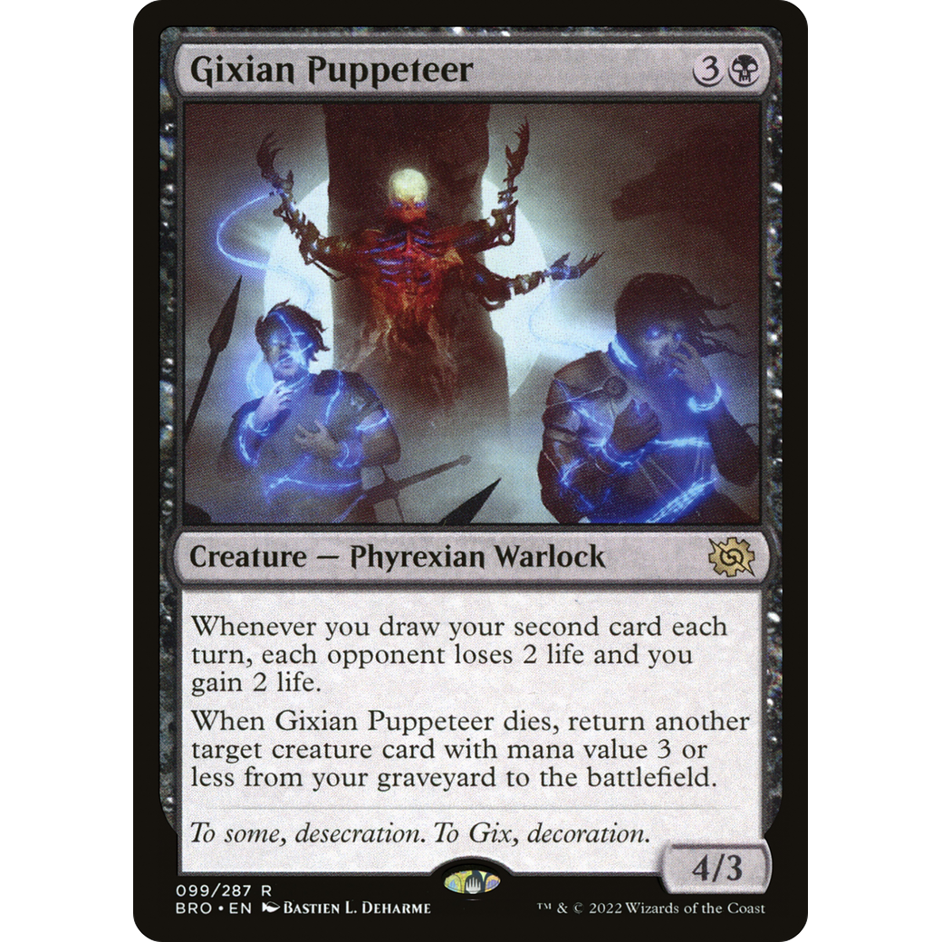 Gixian Puppeteer (BRO-099) - The Brothers' War