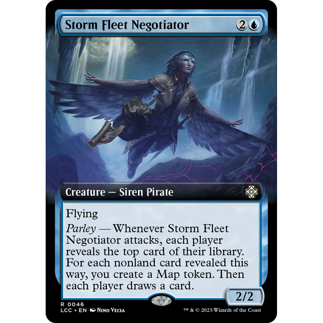 Storm Fleet Negotiator (LCC-046) - The Lost Caverns of Ixalan Commander: (Extended Art)