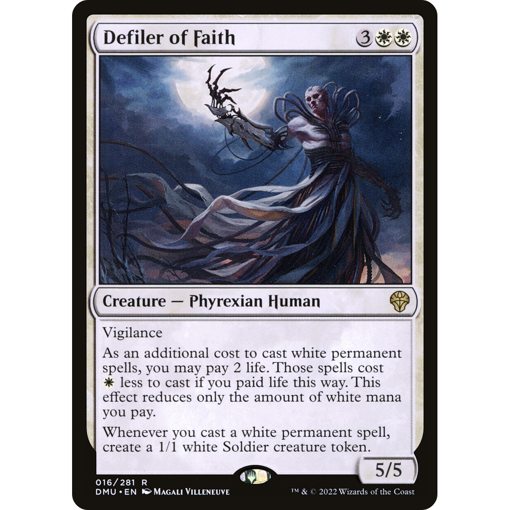 Defiler of Faith (DMU-016) - Dominaria United