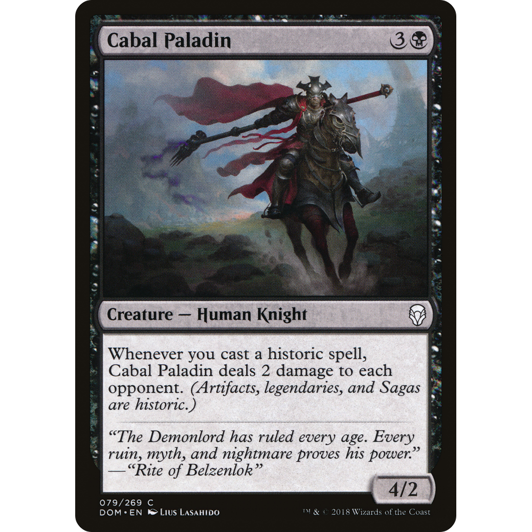 Cabal Paladin (DOM-079) - Dominaria Foil