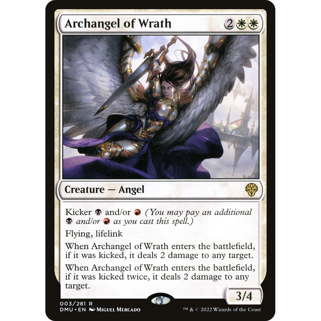 Archangel of Wrath (DMU-003) - Dominaria United