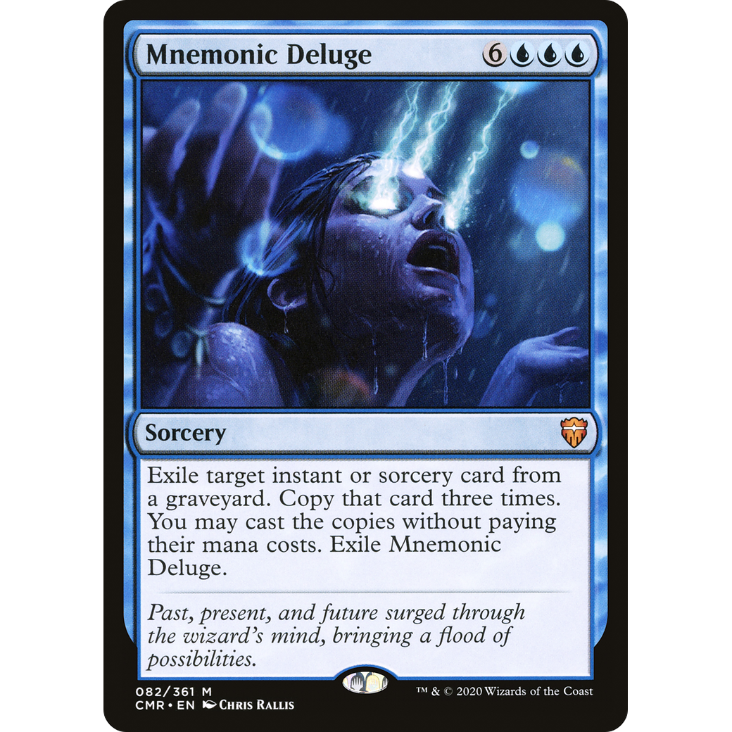 Mnemonic Deluge (CMR-082) - Commander Legends