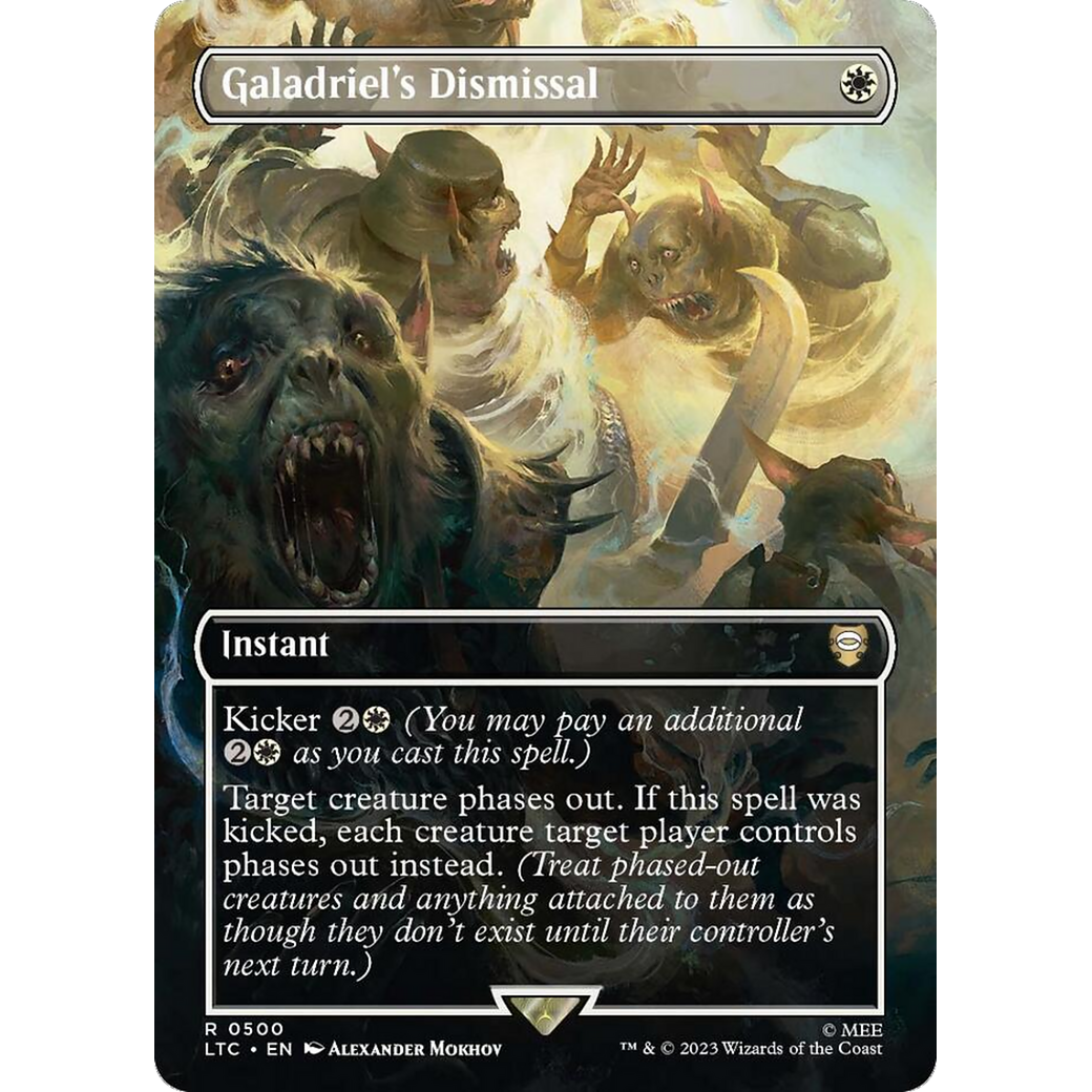 Galadriel's Dismissal (LTC-500) - Tales of Middle-earth Commander (Borderless)
