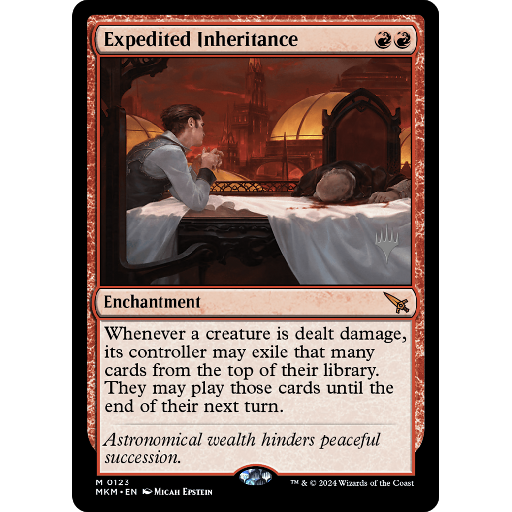 Expedited Inheritance (PPMKM-123P) - Murders at Karlov Manor Promos