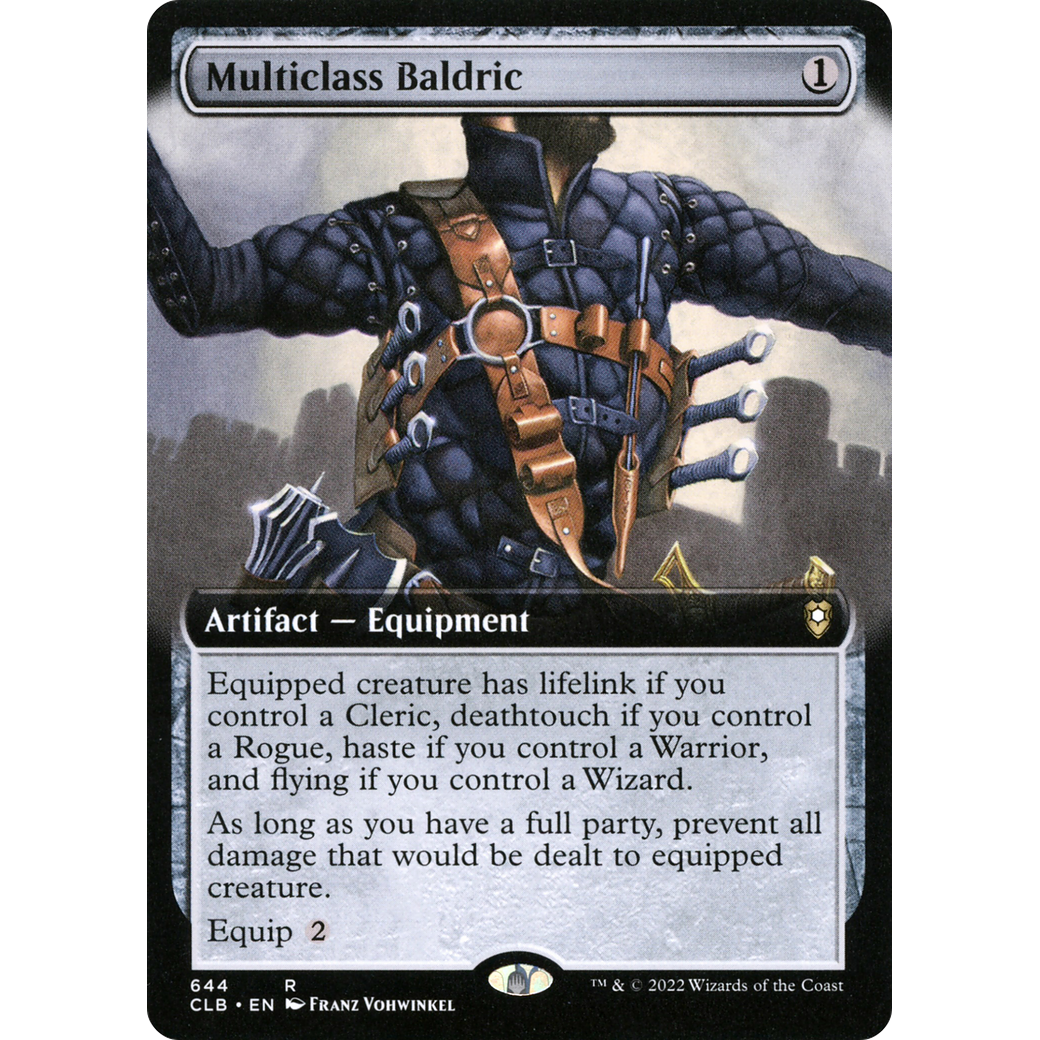 Multiclass Baldric (CLB-644) - Commander Legends: Battle for Baldur's Gate: (Extended Art)
