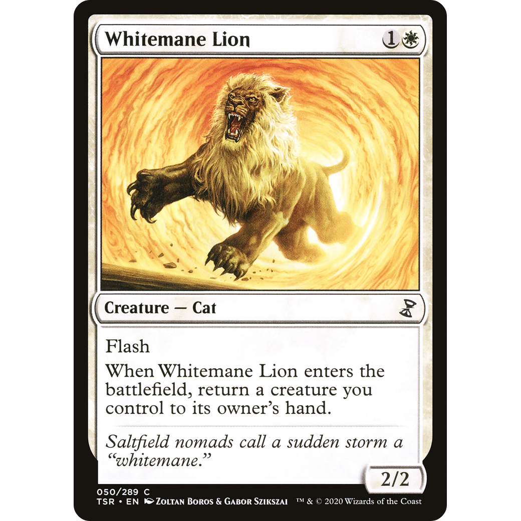 Whitemane Lion (TSR-050) - Time Spiral Remastered Foil