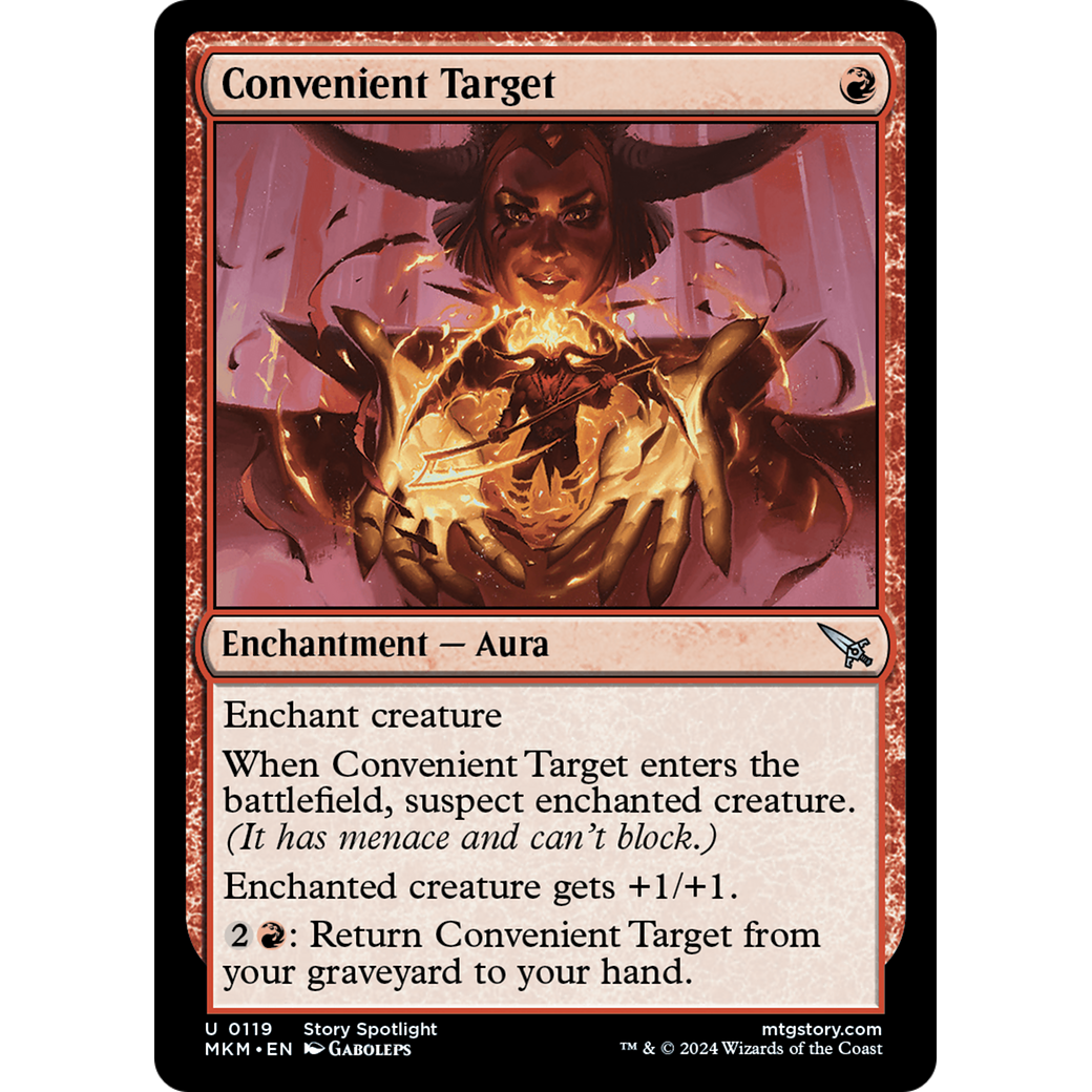 Convenient Target (MKM-119) - Murders at Karlov Manor