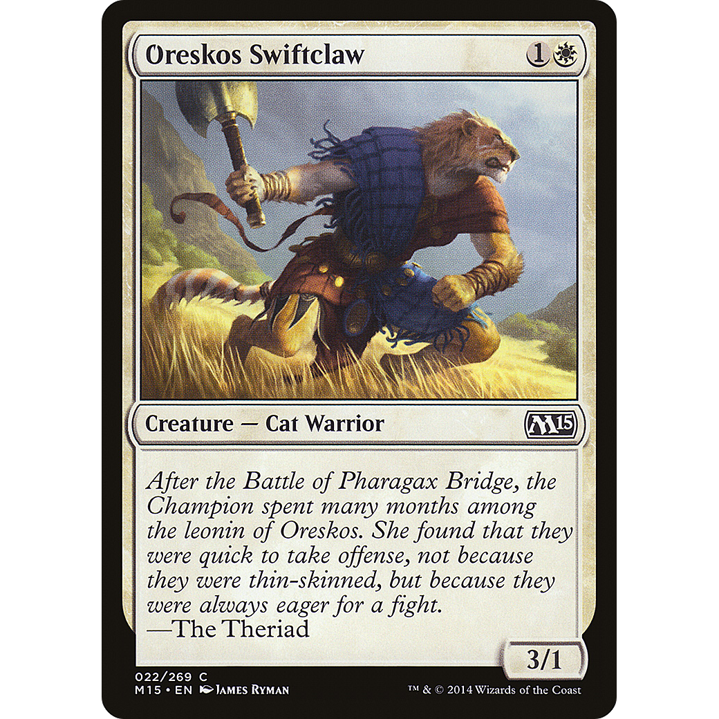 Oreskos Swiftclaw (M15-022) - Magic 2015
