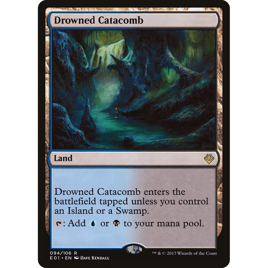 Drowned Catacomb (AC2-094) - Archenemy: Nicol Bolas