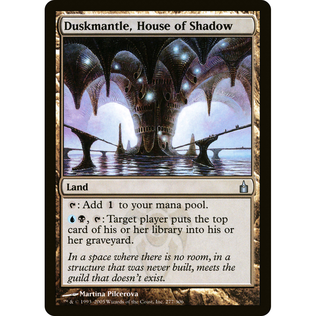 Duskmantle, House of Shadow (RAV-277) - Ravnica: City of Guilds Foil