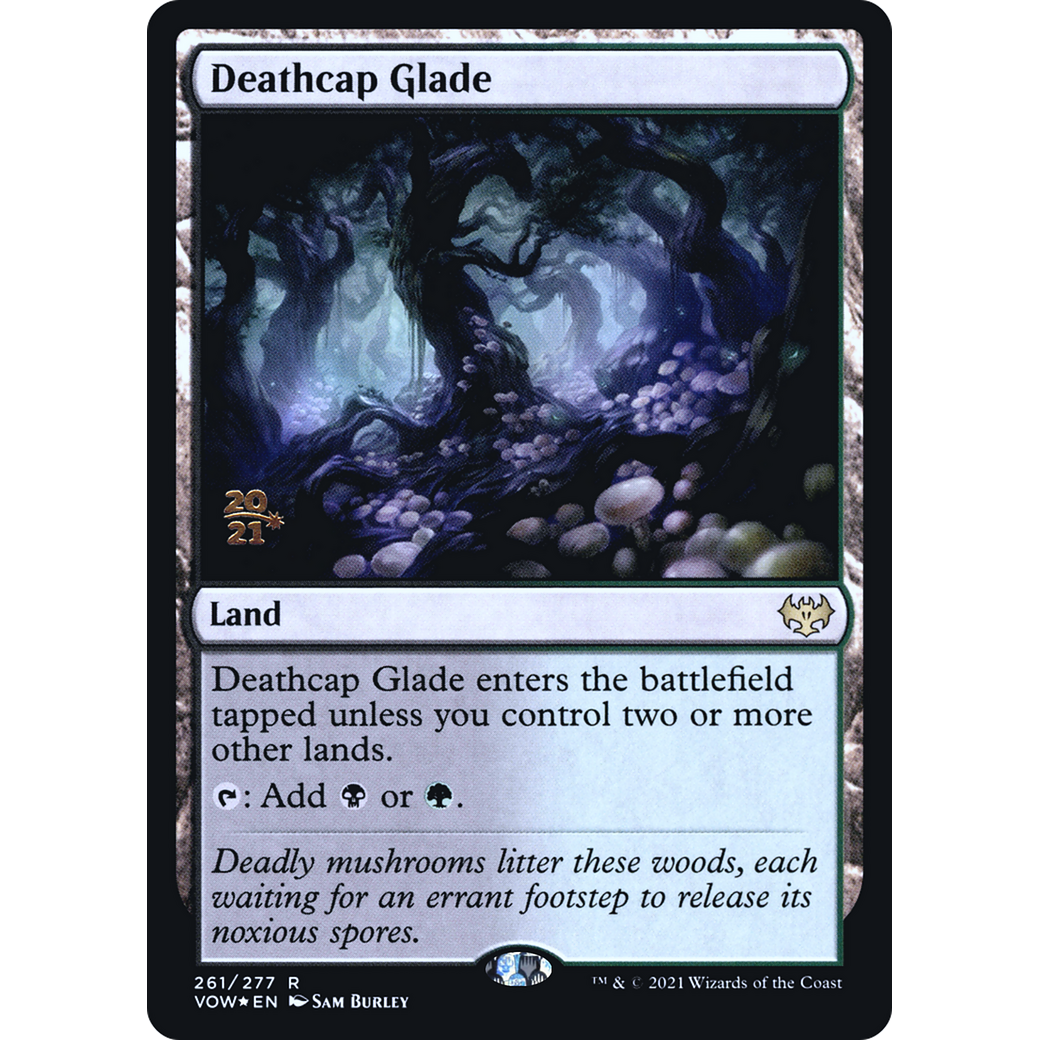 Deathcap Glade (PRE-261) - Innistrad: Crimson Vow Promos Foil