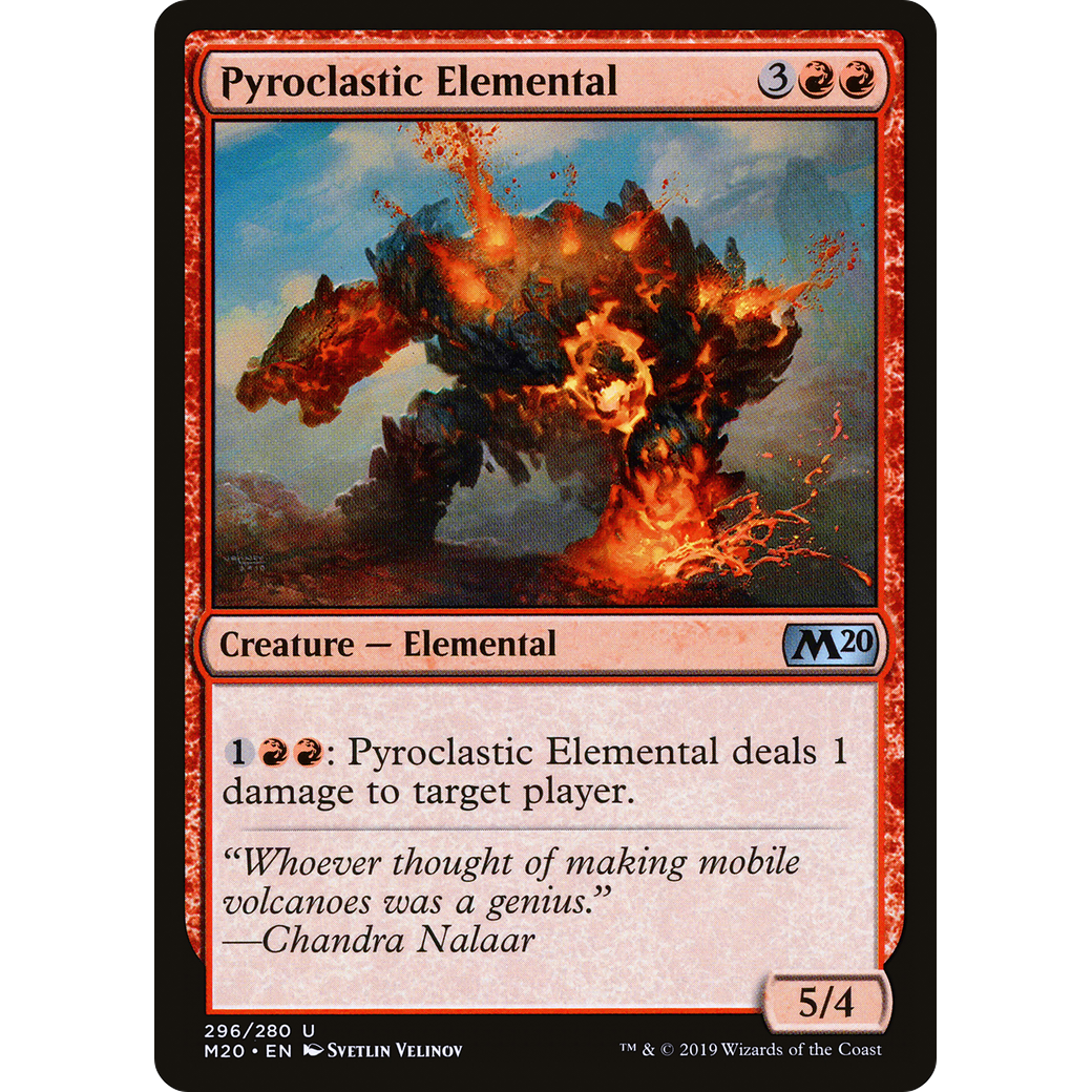 Pyroclastic Elemental (M20-296) - Core Set 2020