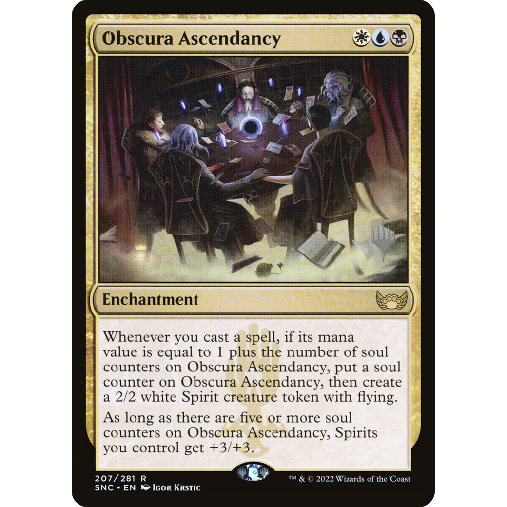 Obscura Ascendancy (PPSNC-207) - Streets of New Capenna Promos Foil