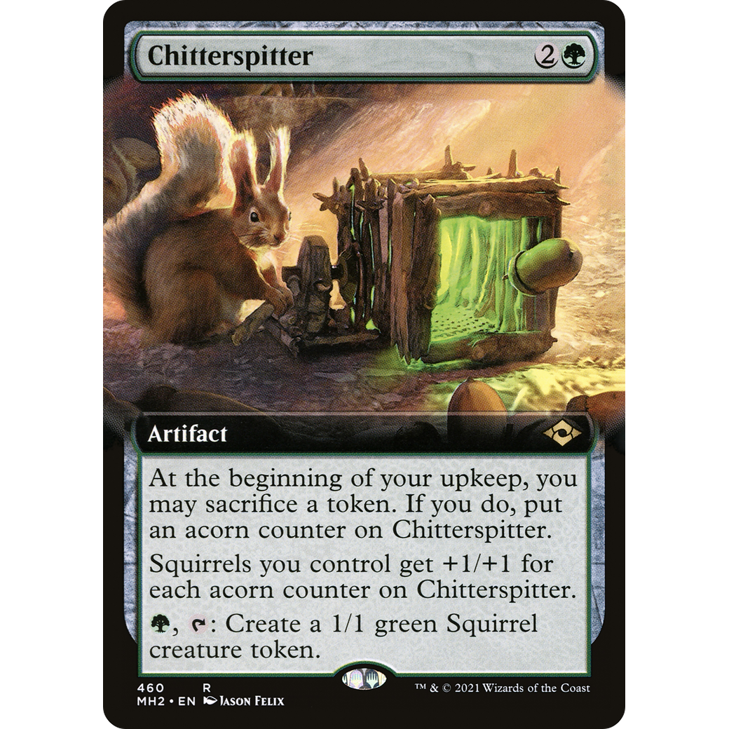 Chitterspitter (Extended Art) (MH2-460) - Modern Horizons 2: (Extended Art) Foil