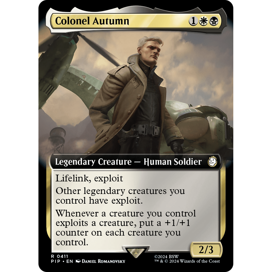 Colonel Autumn (PIP-411) - Fallout: (Extended Art) Foil